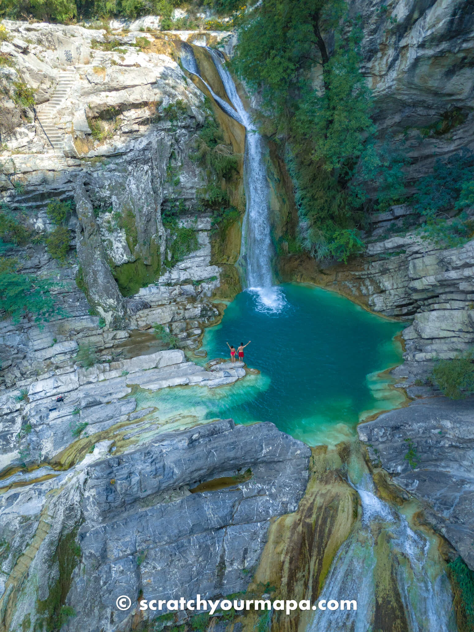 cascadas minas viejas como llegar guía viaje Huasteca Potosina