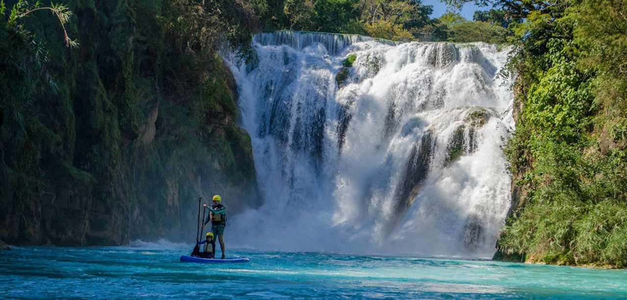 nacimiento de huichihuayan aguas azules cristalinas Huehuetlán Huasteca Potosina