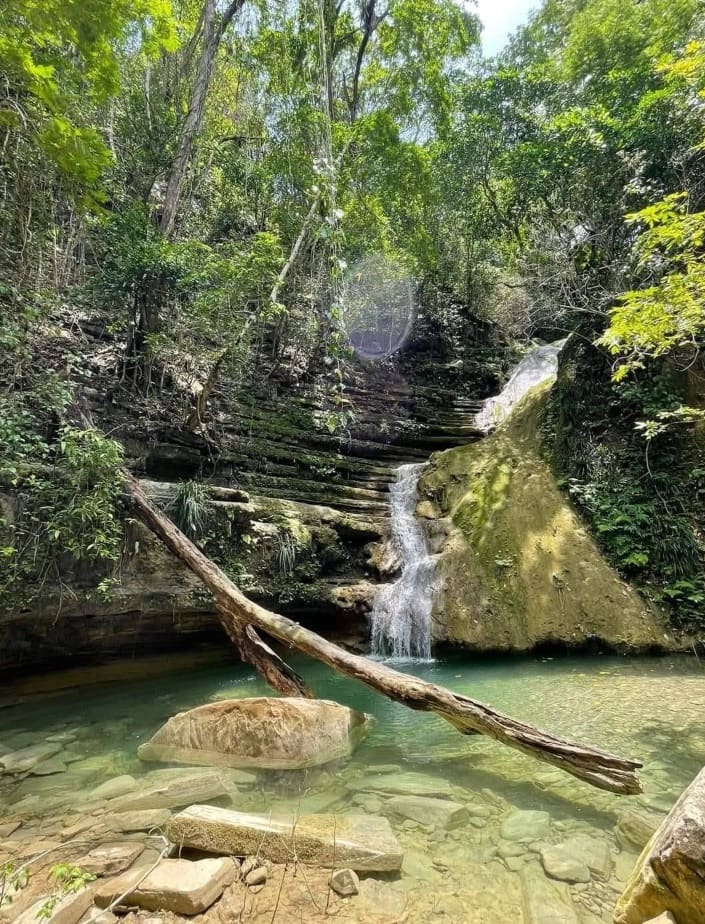 Rancho El Zapote Waterfall (Poza Azul)