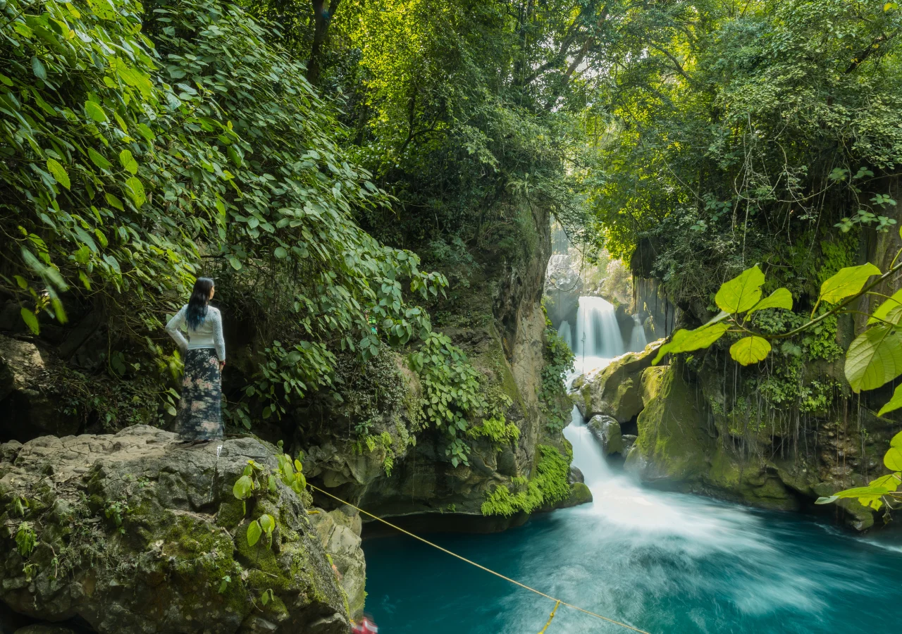 Ruta Acuática — Puente de Dios, Hacienda & Siete Cascadas